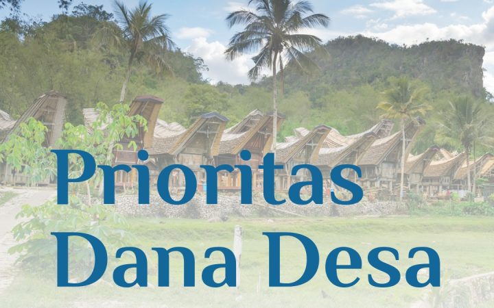 Prioritas Dana Desa Tahun 2023