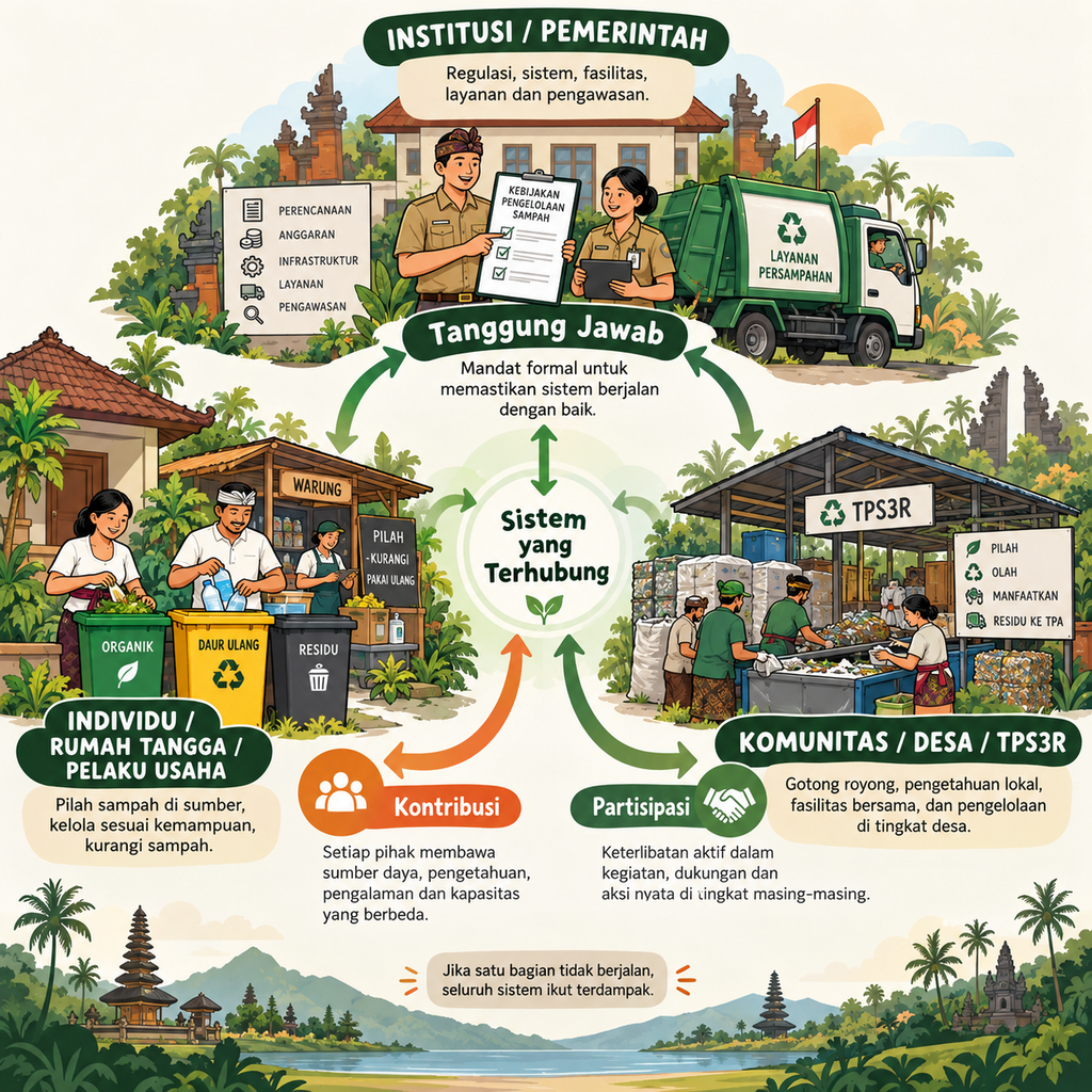 Tanggung jawab, partisipasi dan kontribusi